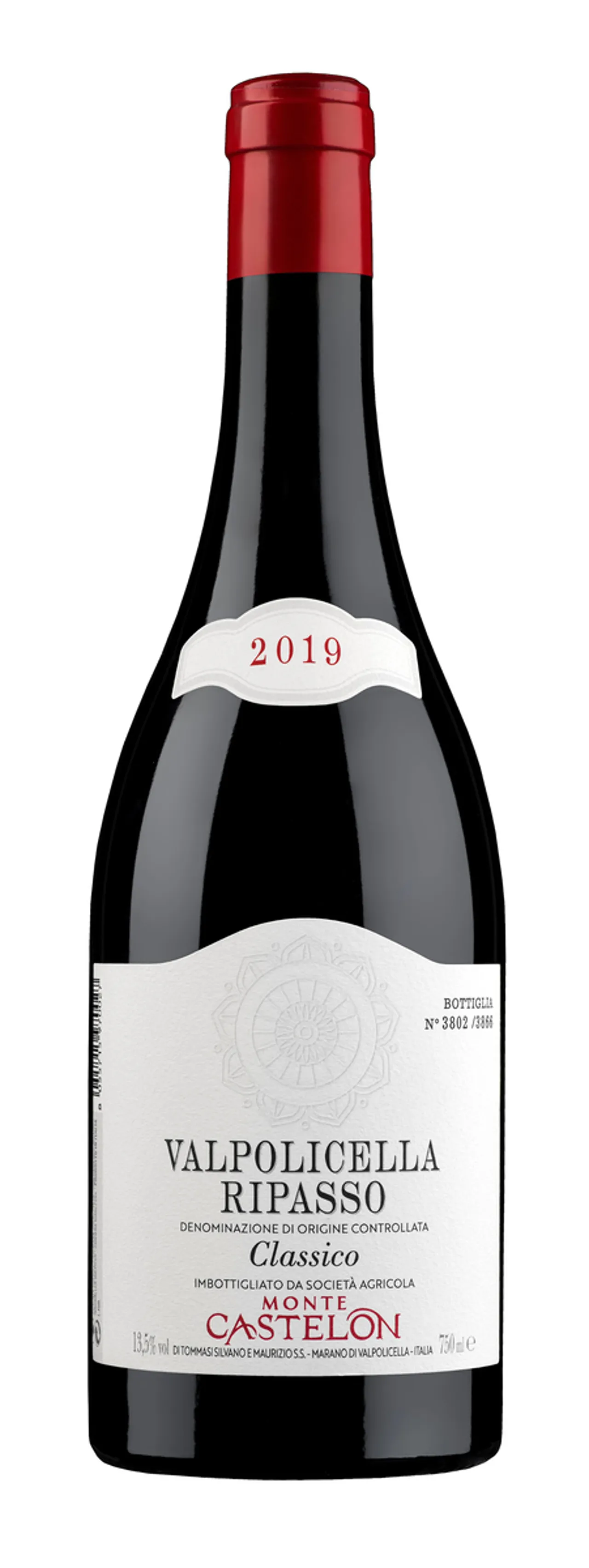 CASTELON VALPOLICELLACLASSICO RIPASSO 13,5% 75CL