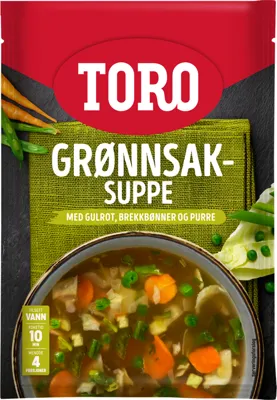 Toro Grønnsakssuppe 14x47g