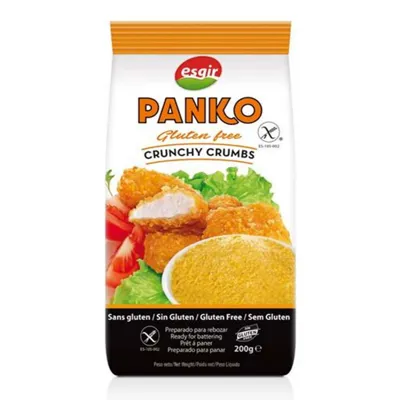 ESGIR PANKO PANERING GLUTENFRI 12X200G ESGIR PANKO PANERING GLUTENFRI 12X200G