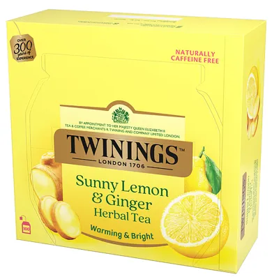 Twinings Infuso Lemon&Ginger Te 4x100bg