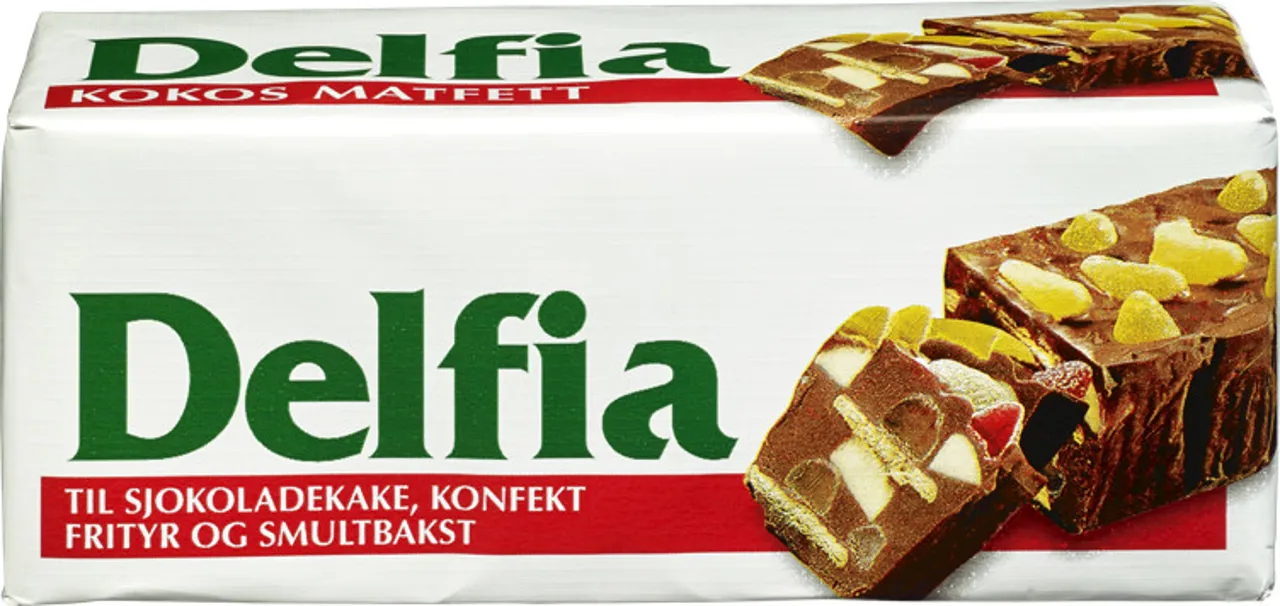 DELFIA KOKOSFETT 250G