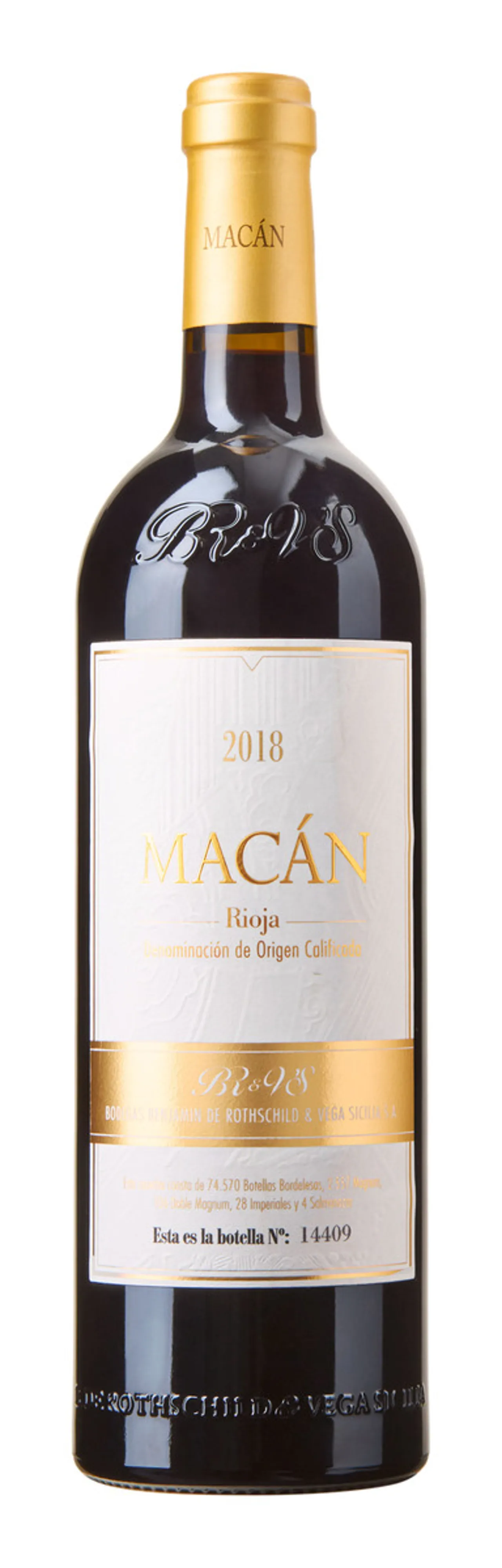 VEGA SICILIA MACAN RIOJA 14,5% 75CL