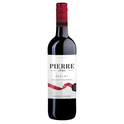 PIERRE ZERO MERLOT ALKOHOLFRI 0% 75CL PIERRE ZERO MERLOT ALKOHOLFRI 0% 75CL