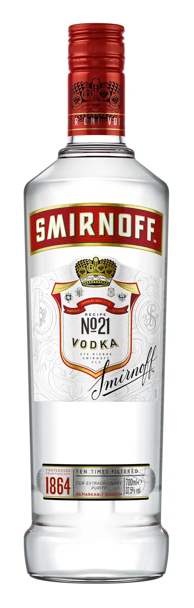 SMIRNOFF NO. 21 37,5% 70CL SMIRNOFF NO. 21 37,5% 70CL