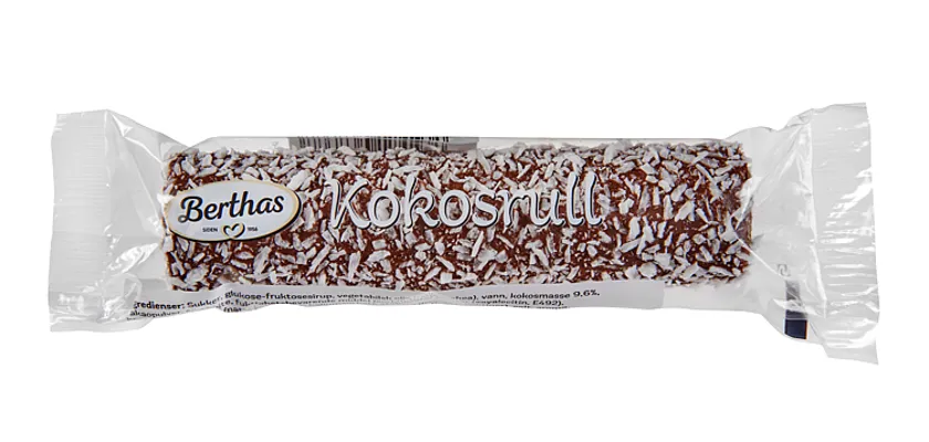 KOKOSRULL SINGELPK 38G BERTHAS KOKOSRULL SINGELPK 38G BERTHAS