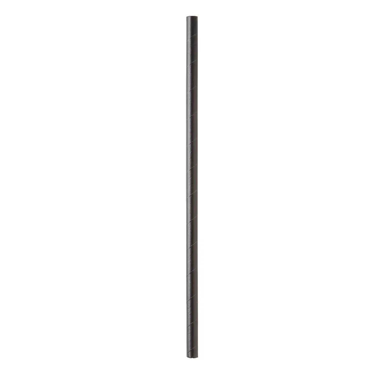SUGERØR PAPIR 100STK 8X230MM SORT