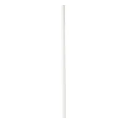 Sugerør Papir 8x230mm Hvit