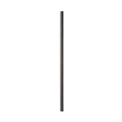 Sugerør Papir 6mm Sort