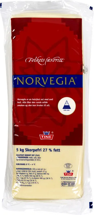 NORVEGIA SKORPEFRI 5KG TINE NORVEGIA SKORPEFRI 5KG TINE
