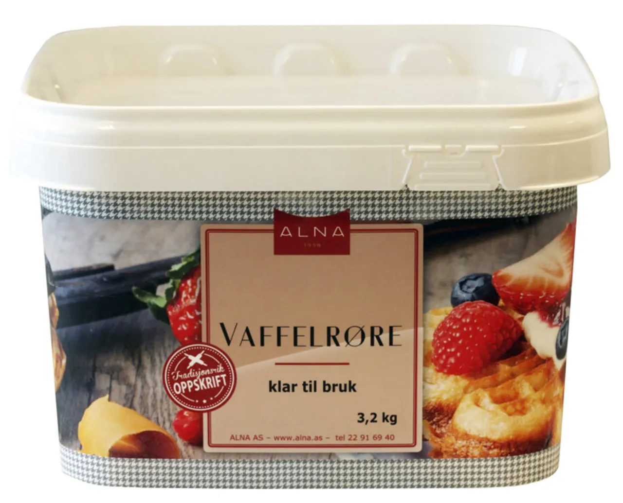 ALNA VAFFELRØRE 3,2 KG