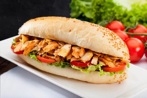 Halal Kylling Kebab Shawarma Grillet 2kg Roar Stang