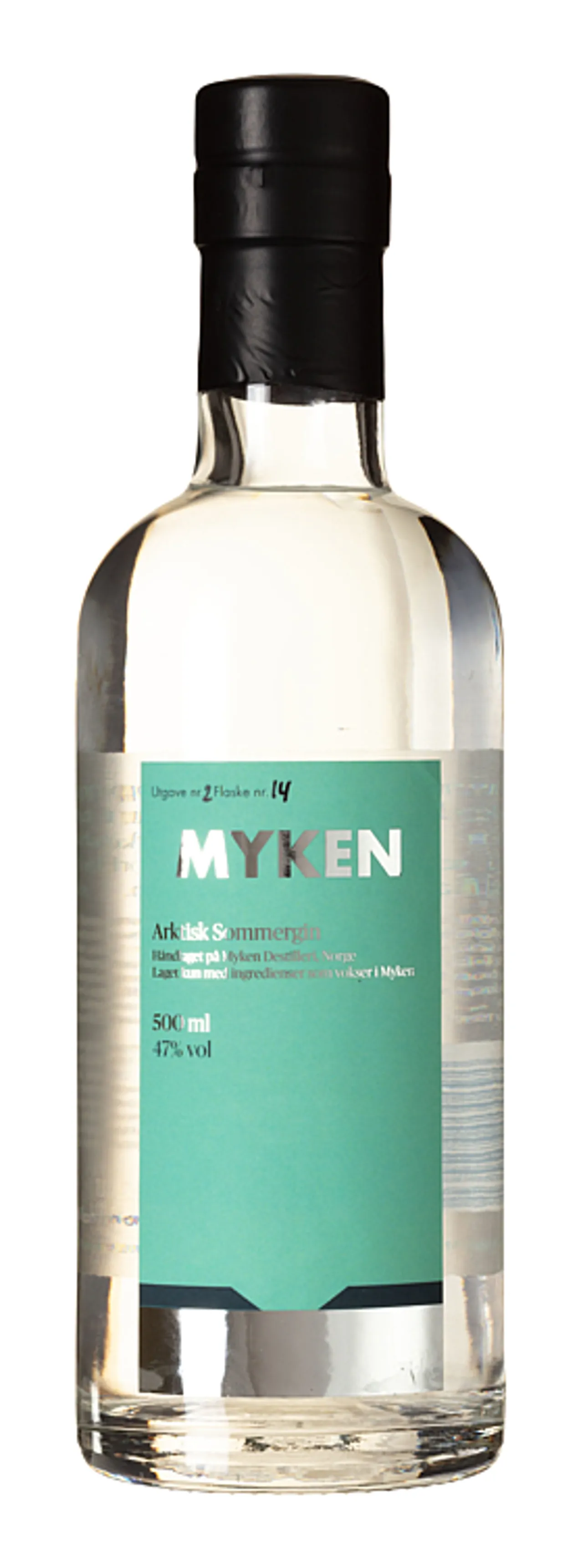 MYKEN ARKTISK SOMMERGIN 47% 50CL