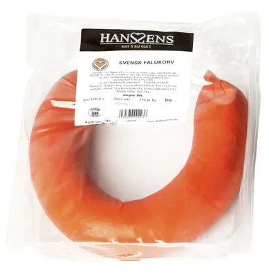 Svensk Falukorv 700g Hanssens