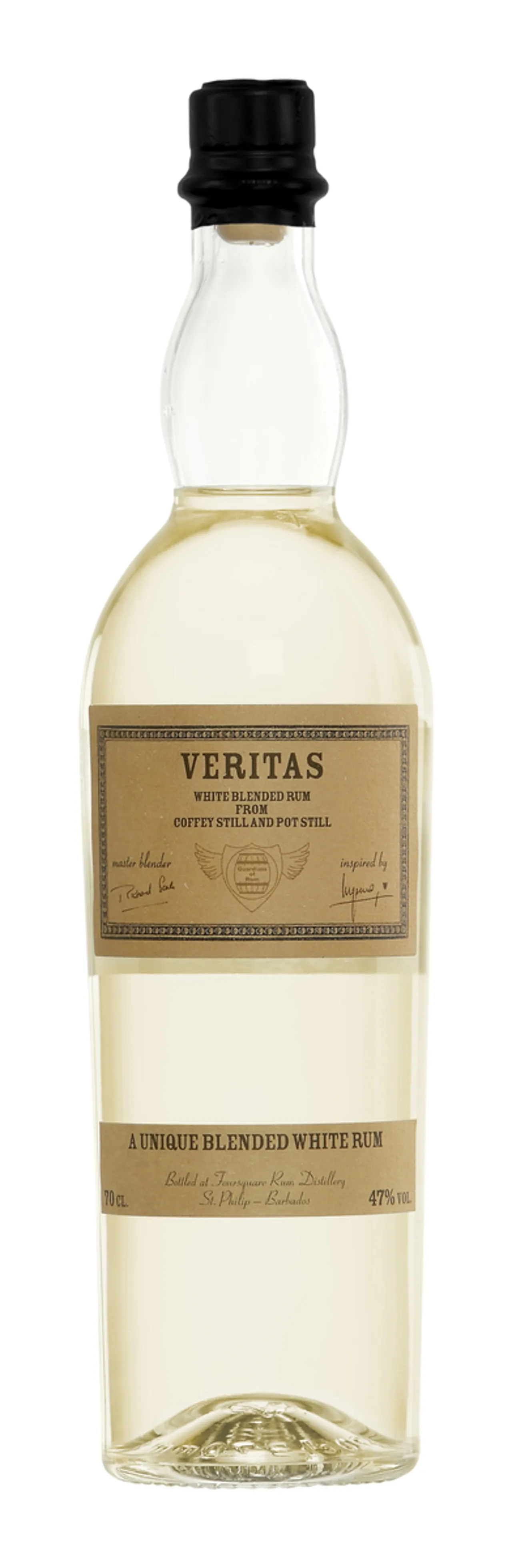 VERITAS WHITE BLENDED RUM 47% 70CL