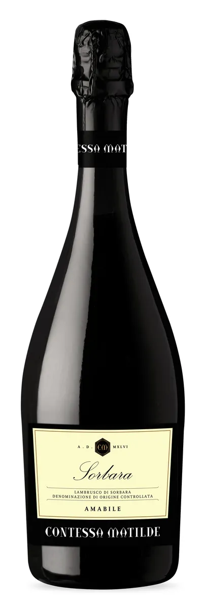 CONTESSA MATILDE SORBARA AMABILE ROSSO 8% 75CL CONTESSA MATILDE SORBARA AMABILE ROSSO 8% 75CL