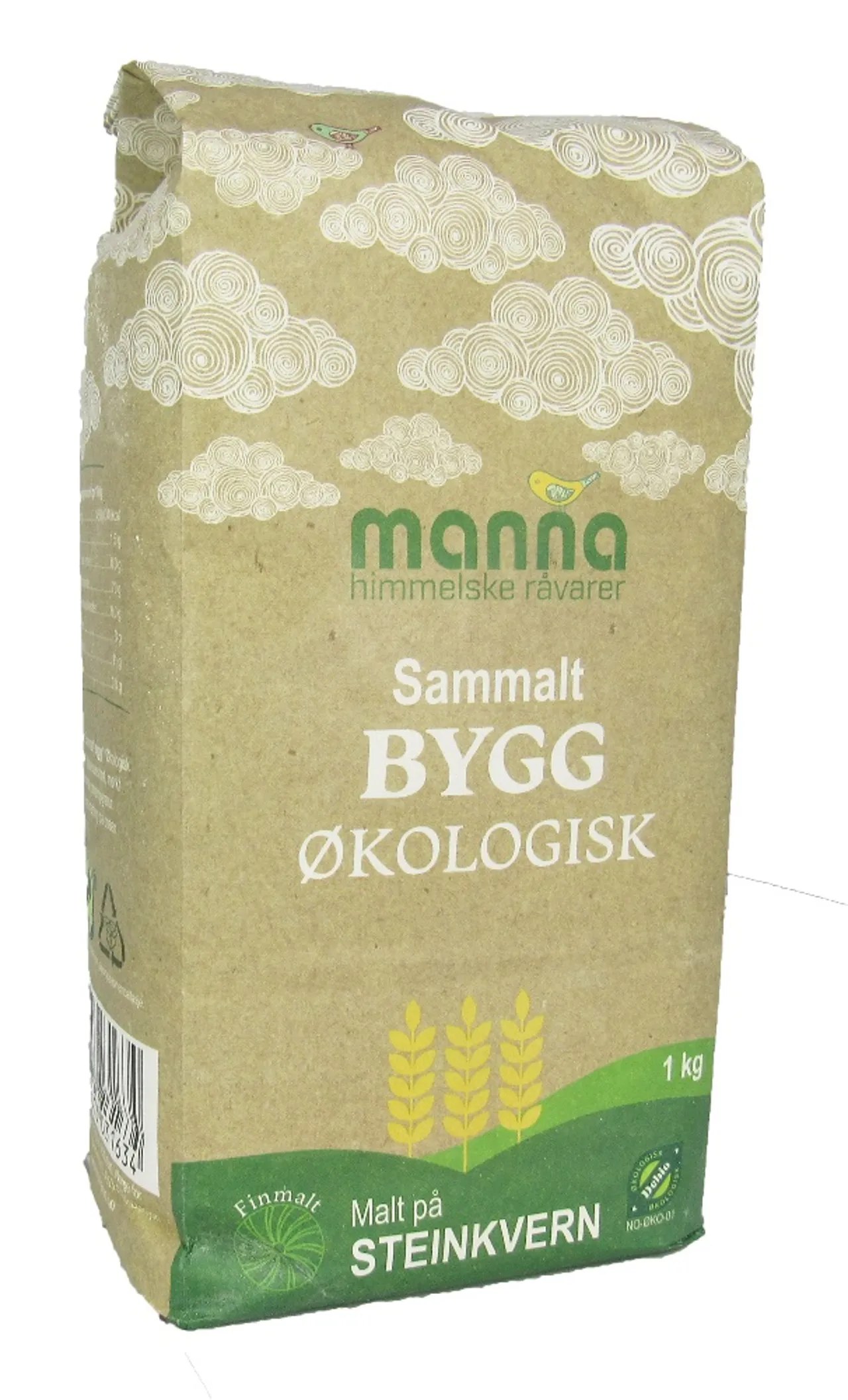 BYGG SAMMALT 1 KG ØKOLOGISK MANNA