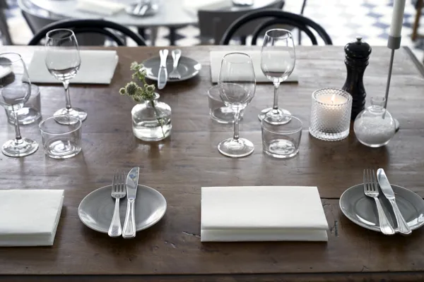 SERVIETTER DUNILIN 40x60CM HVIT 45STK SERVIETTER DUNILIN 40x60CM HVIT 45STK