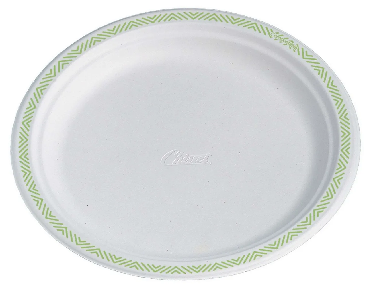 CHINET MILJØTALLERKEN 24CM GREAT TO GO RESIRKULERBAR OG KOMP