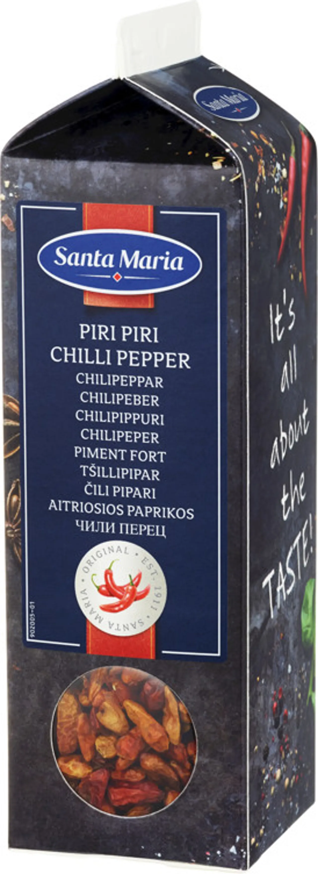 CHILIPEPPER PIRI PIRI 175G SANTA MARIA