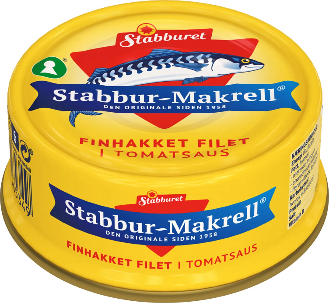 STABBUR-MAKRELL FINHAKKET 60X90G