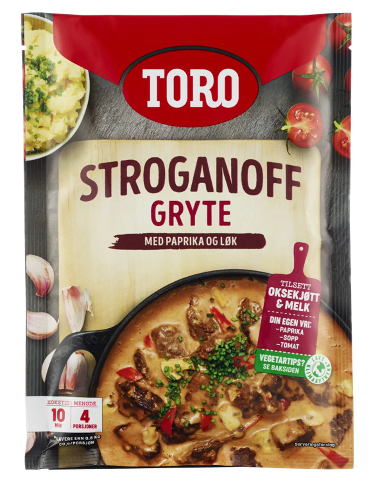 TORO GRYTE STROGANOFF 11X105G