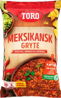 Toro Meksikansk Gryte Familiepakning 9x284g