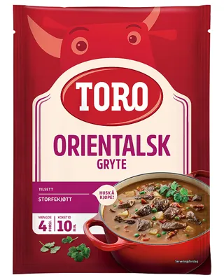 Toro Orientalsk Gryte 12x127g