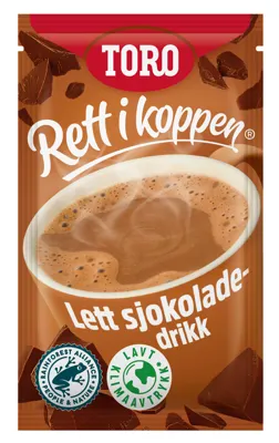 Toro Rett I Koppen Sjokoladedrikk Lett 10x14g