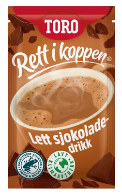 TORO RETT I KOPPEN SJOKOLADEDRIKK LETT 10X14G TORO RETT I KOPPEN SJOKOLADEDRIKK LETT 10X14G