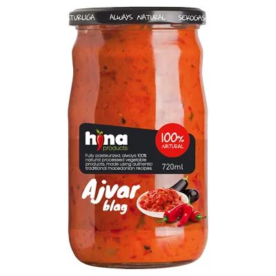 AJVAR MILD 700G HINA AJVAR MILD 700G HINA