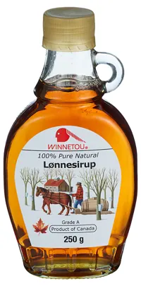 WINNETOU LØNNESIRUP 100% 250G