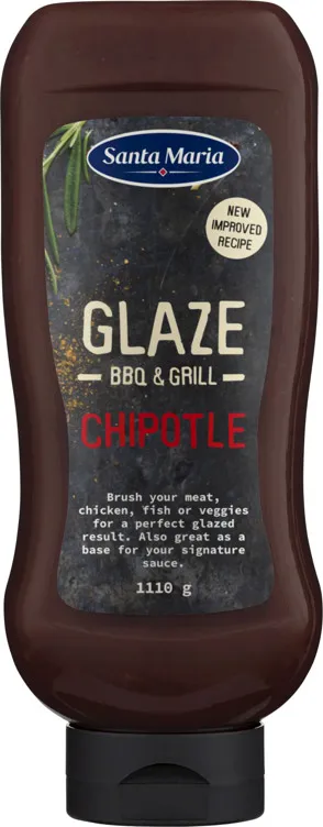 BBQ GLAZE CHIPOTLE 1110G SANTA MARIA BBQ GLAZE CHIPOTLE 1110G SANTA MARIA