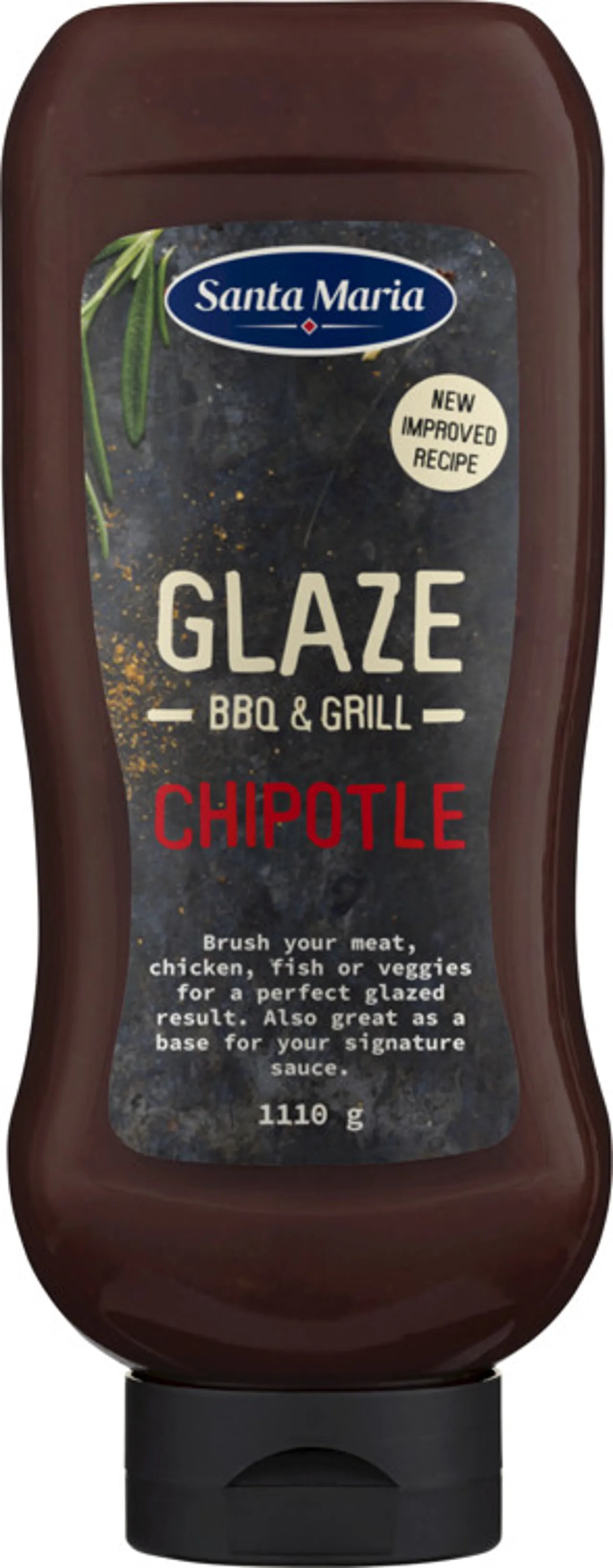 BBQ GLAZE CHIPOTLE 1110G SANTA MARIA