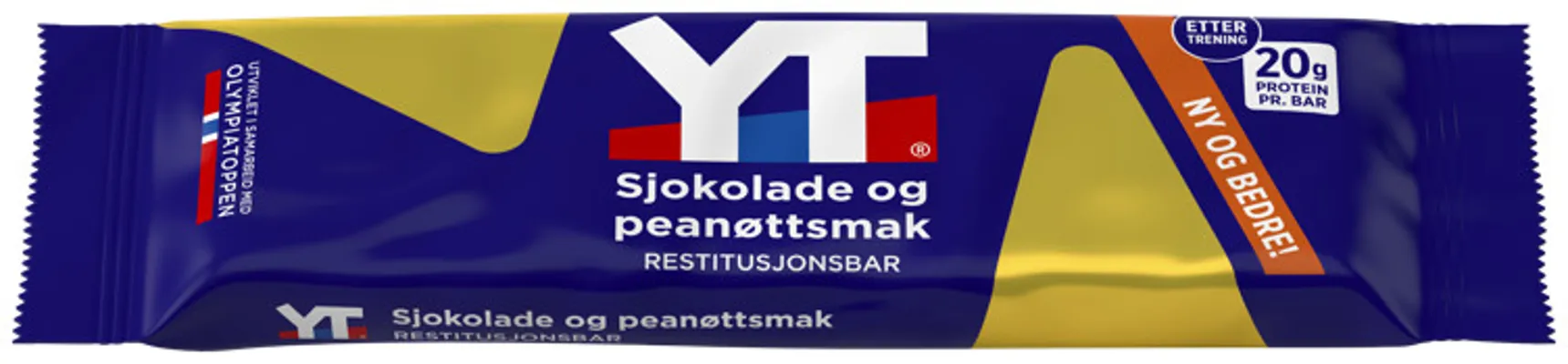 YT REST.BAR PEANØTTSMAK 65G TINE YT REST.BAR PEANØTTSMAK 65G TINE