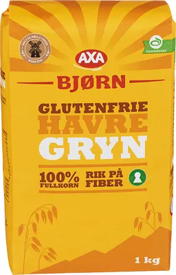 Axa Havregryn Glutenfri 1kg
