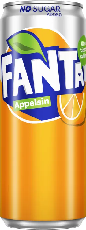 FANTA NO SUGAR ADDED 330ML SLEEK BX FANTA NO SUGAR ADDED 330ML SLEEK BX