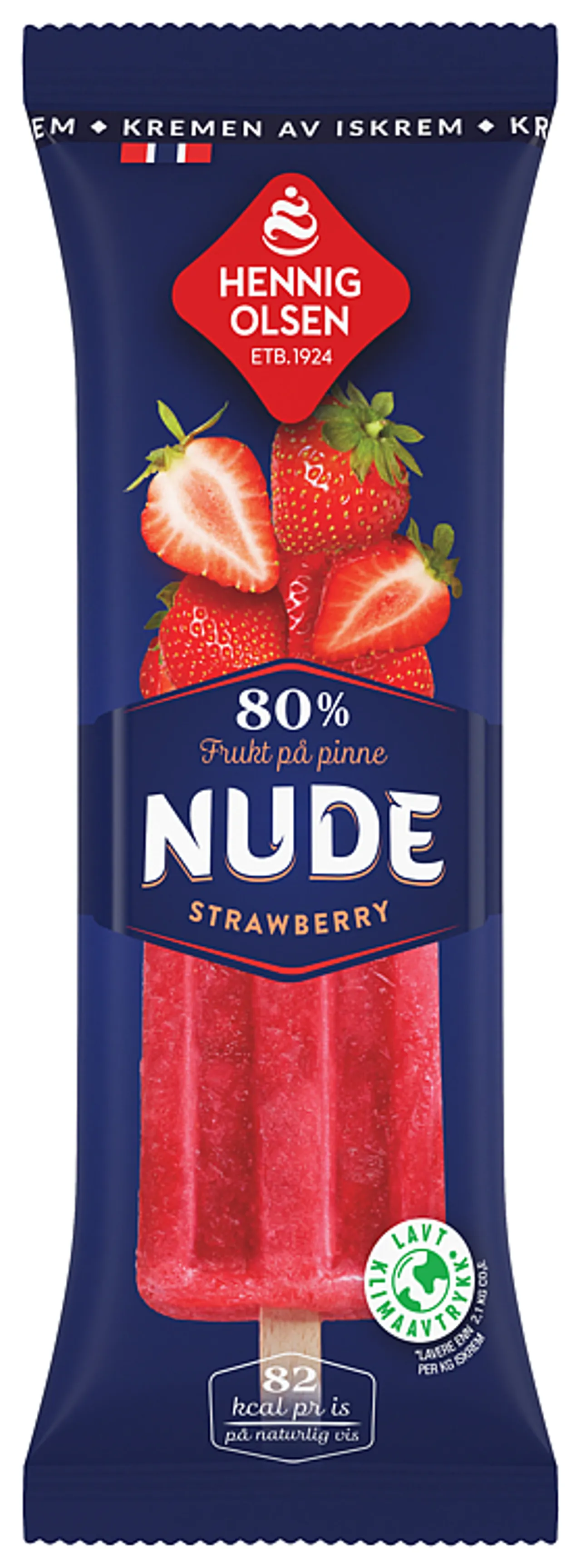 NUDE STRAWBERRY 80 ML FRUKTIS