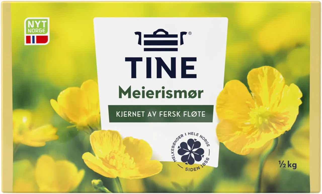 TINE MEIERISMØR FOLIE 500G