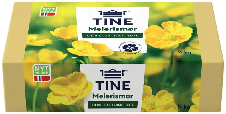Tine Meierismør Folie 250g