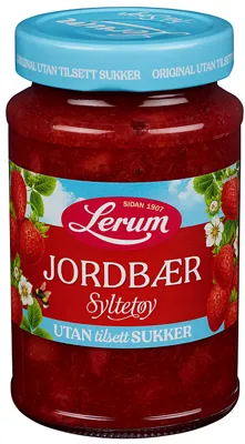Jordbærsyltetøy Original Utan Tilsett Sukker 425g