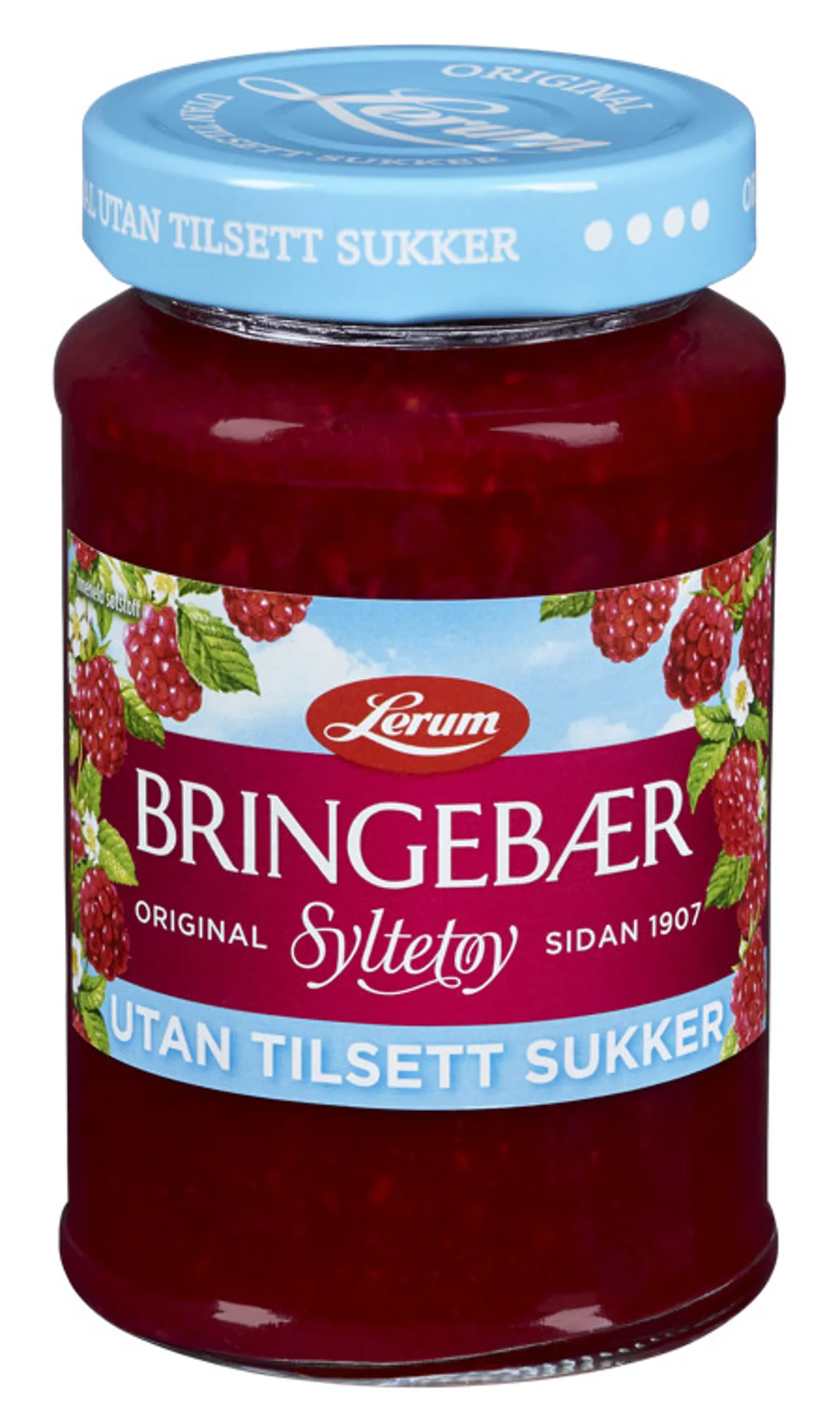 BRINGEBÆRSYLTETØY ORIGINAL UTAN TILSETT SUKKER 435G