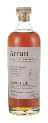 ARRAN SHERRY CASK 55,8% 70CL ARRAN SHERRY CASK 55,8% 70CL