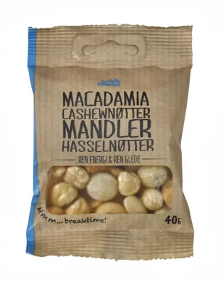 Nøttemix Blå 40g