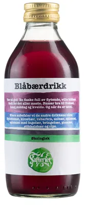 Safteriet Blåbærdrikk Økologisk 0.25 L