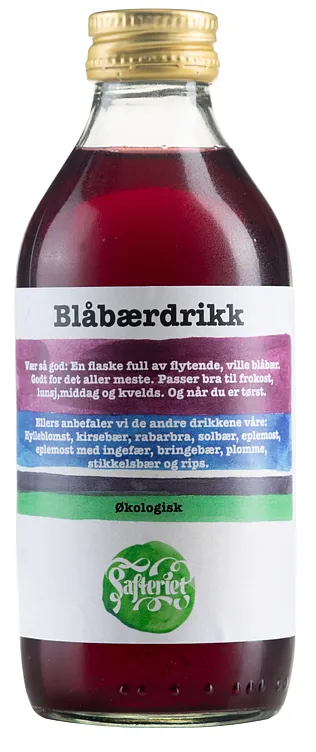 SAFTERIET BLÅBÆRDRIKK ØKOLOGISK 0.25 L SAFTERIET BLÅBÆRDRIKK ØKOLOGISK 0.25 L