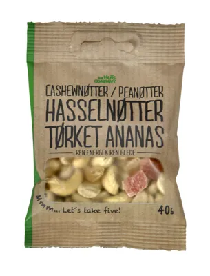 Nøttemix M/Ananas 40g