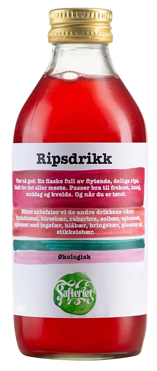 SAFTERIET RIPSDRIKK ØKO 0.25 L SAFTERIET RIPSDRIKK ØKO 0.25 L