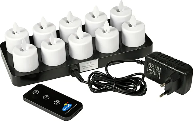 Movingflame Led Oppladbare Lys