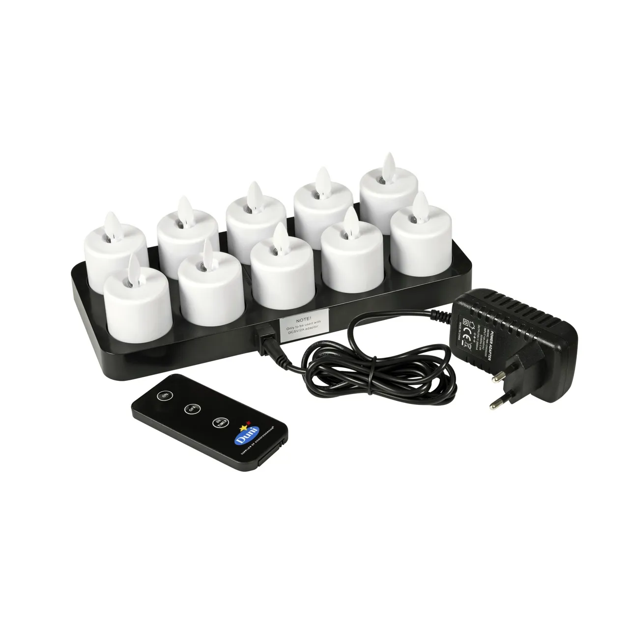 MOVINGFLAME LED OPPLADBARE LYS