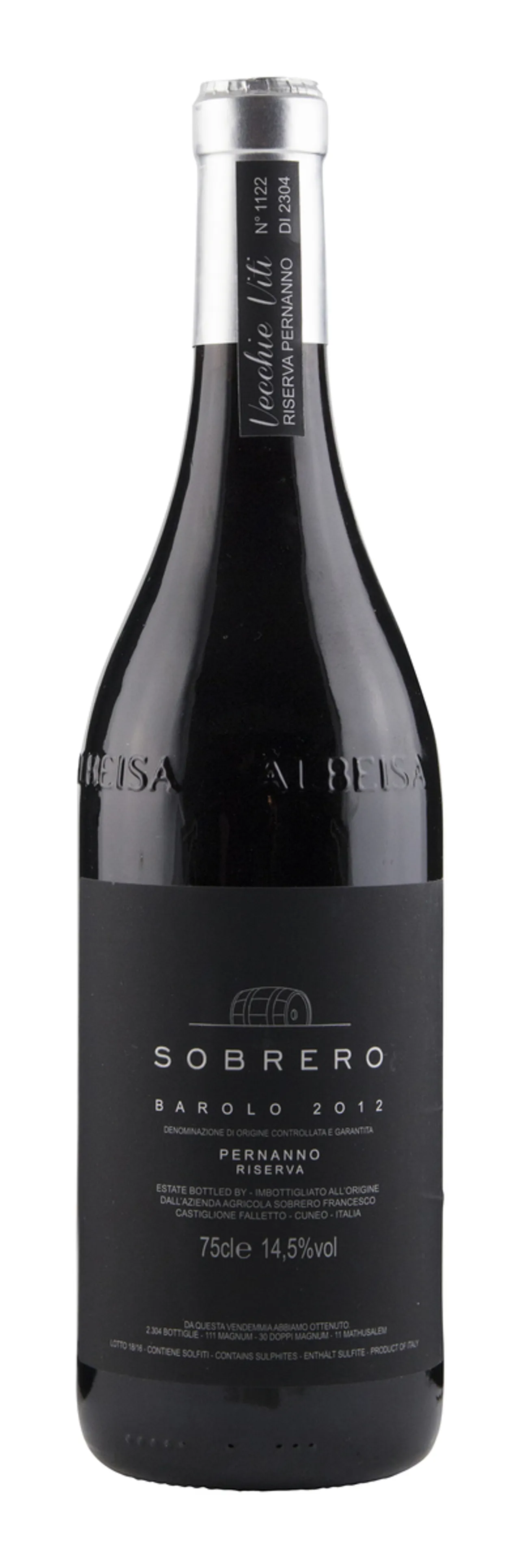 SOBRERO BAROLO PERNANNO RISERVA 2018 14,5% 75CL